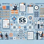 مرحله چهارم 5S: سِیکتسو (استانداردسازی) – ایجاد ثبات و نظم پایدارمرحله چهارم 5S: سِیکتسو (استانداردسازی) – ایجاد ثبات و نظم پایدار